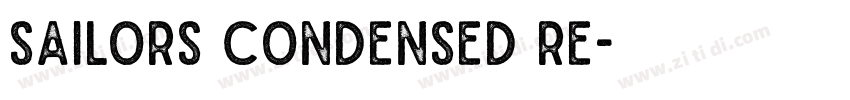Sailors Condensed Re字体转换